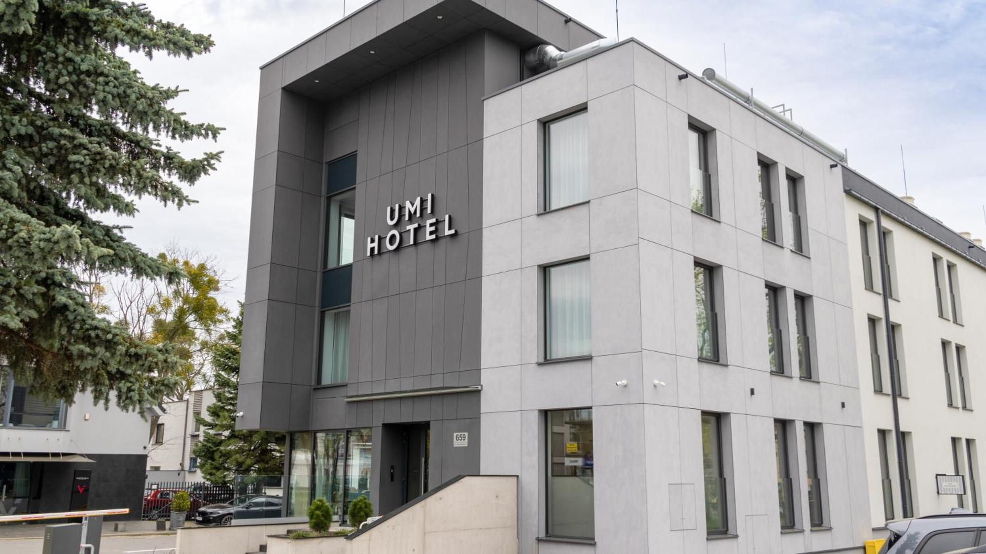 Umi Hotel Sopot Bagian luar foto