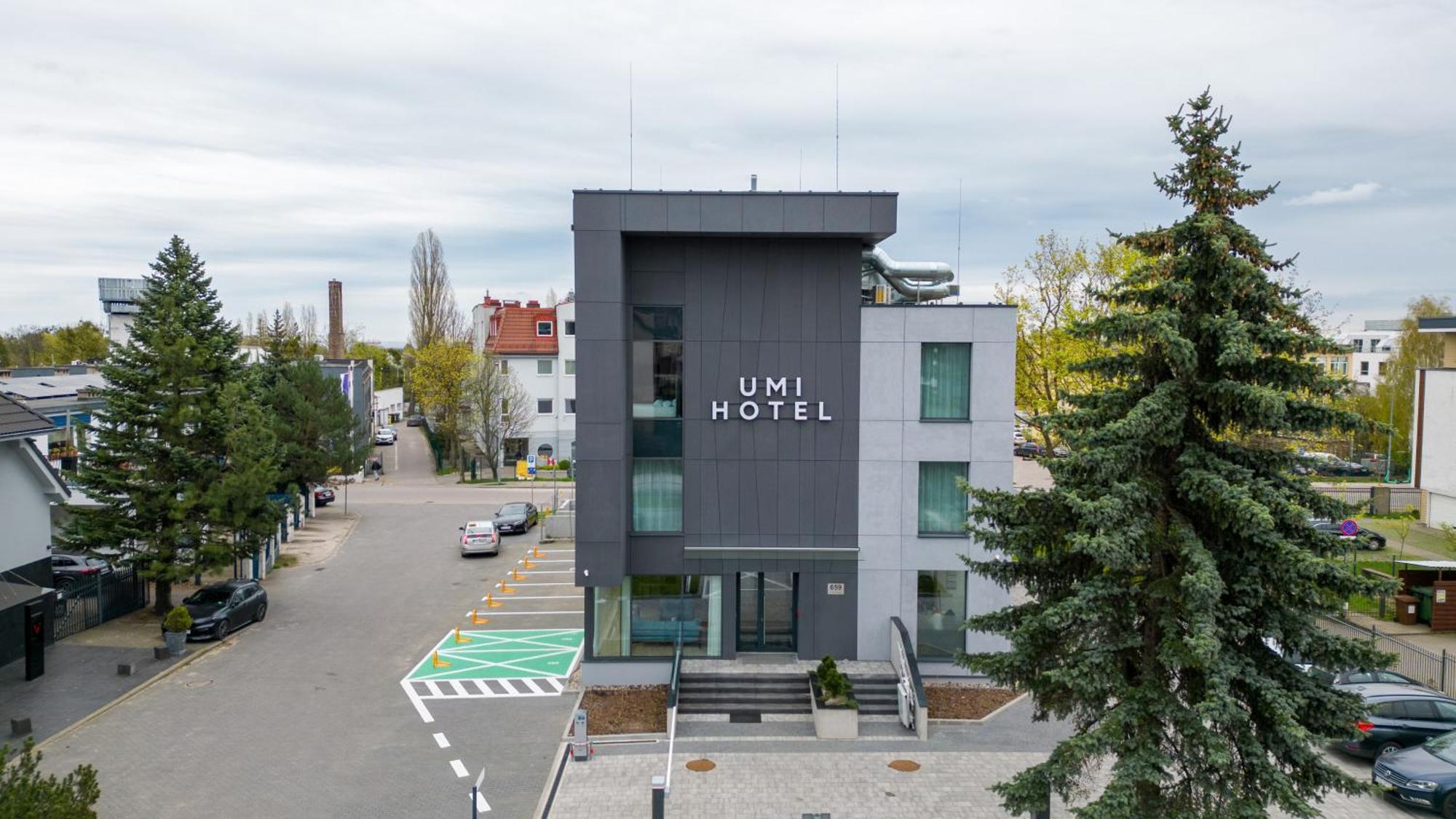 Umi Hotel Sopot Bagian luar foto