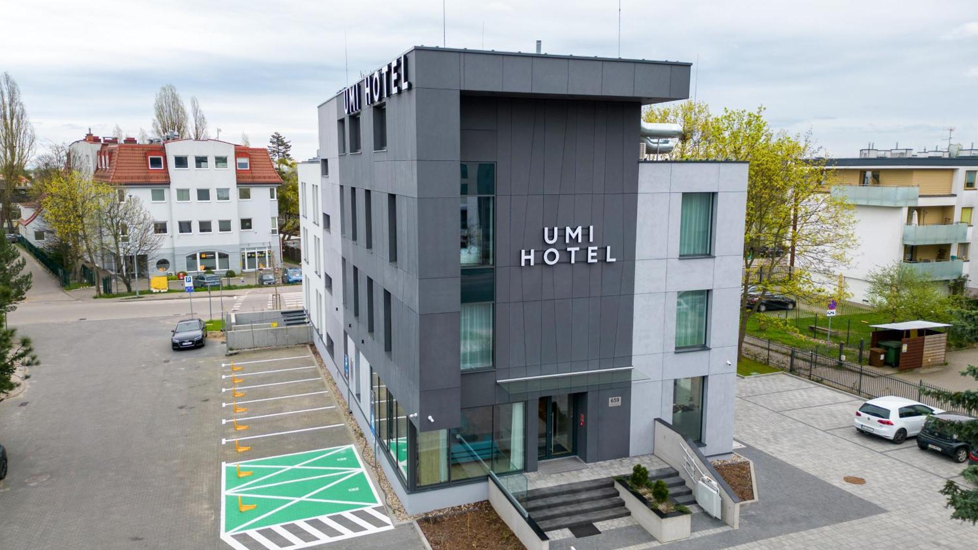 Umi Hotel Sopot Bagian luar foto