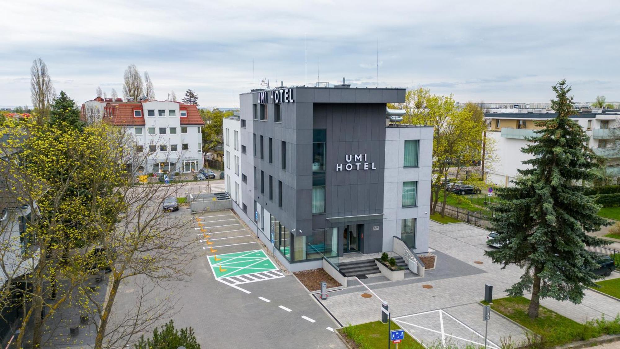 Umi Hotel Sopot Bagian luar foto